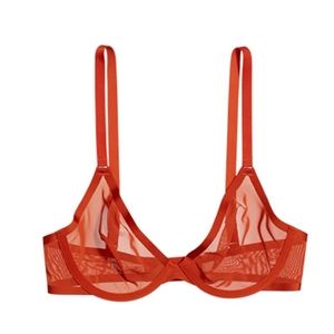 Cuup Plunge bra Mars (red) 34E